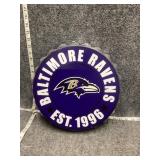 Baltimore Ravens bottle cap wall sign