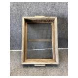Wooden sifter