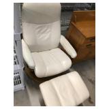 Recliner and Foot Stool