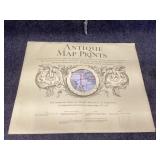 ANTIQUE MAP PRINTS