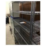 Wire Shelving on Wheels