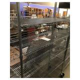 Wire Shelving on Wheels