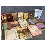 Assorted journals & memory books