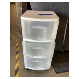 3-Drawer Storage Cart.