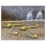 brass wall sconce candle Holder