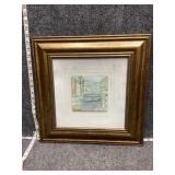 Framed wall art