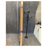 Cane,finger/shoulder ladder & wooden walking stick