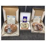 Vintage collector plates