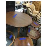 Wooden Table and 4 Chairs