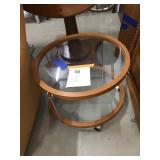 Glass End Table
