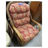 Vintage Rattan Lounge Chair