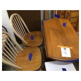 Drop-leaf  Table and Chairs (2)