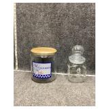 Glass jars