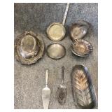 Vintage Silver plated  & stainless steel  Dishes