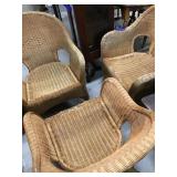 Wicker Chairs (3)