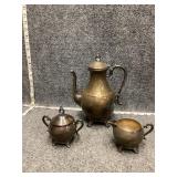 silver-plated coffee Pot set