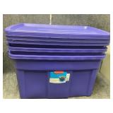 RUBBERMAID STORAGE CONTAINERS