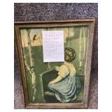 Vintage ï¿½ Spring song ï¿½ wall Art