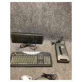 Keyboards & video cassette rewinder