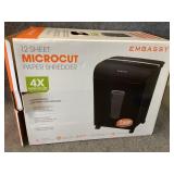 EMBASSY Microcut paper shredder