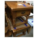 Wooden Side Tables (2)