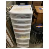 Storage Tower with Office Supplies