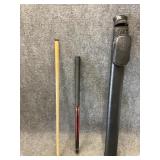 Pool stick w/ Black case