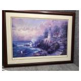framed print of 'The Light of Peace'