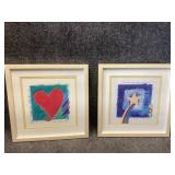 Star & Heart Framed wall Art