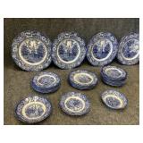 vintage Liberty Blue dinner Set