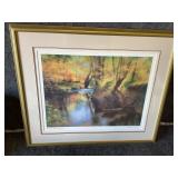 ï¿½ autumn river landscapeï¿½ wall art