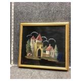 Framed needlepoint
