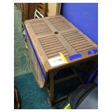 Drop-leaf Patio Table