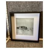 Framed photograph