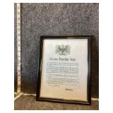 Framed print Kaiser Wilhelm II's
