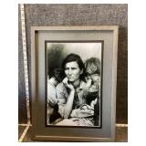 Framed Photograph  'Migrant Mother'