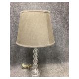 Stacked Crystal Ball Table Lamp