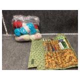 Yarn & knitting needles and crochet hooks