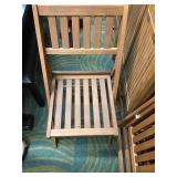 Wooden Patio Chairs (6)