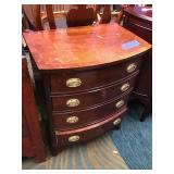 Bow-front Chest