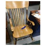 Rustic Hickory Rocking Chair