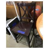 Wooden Counter Height Chair