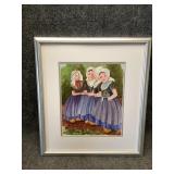 DUTCH GIRLS Wall Art