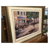 Framed Artwork ï¿½St. Tropezï¿½