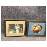 Cat and Butterfly wall Art