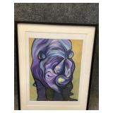 ï¿½ BLUE RHINO ï¿½ wall Art