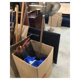 Box of Tools and Tarps