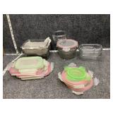 glass food storage container