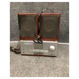 JVC compact DVD/CD system with speakers