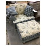 Armchair and Ottoman